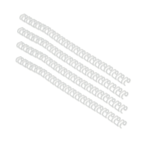 GBC A4 Binding Wires 6mm White 100 Pack 128071 F