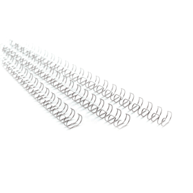 GBC A4 Binding Wires 8mm Silver 100 Pack 107247 F