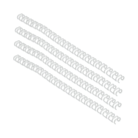 GBC A4 Binding Wires 8mm White 100 Pack 126181 F