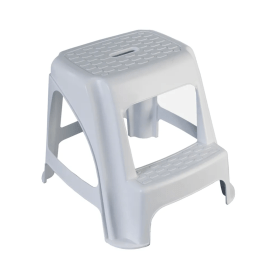 GPC Plastic Step Stool White GA27911 F