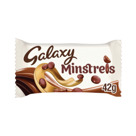 Galaxy Minstrels Milk Chocolate Buttons Bag 42g 40 Pack 793842 F