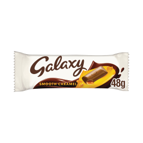 Galaxy Smooth Caramel Milk Chocolate Bar 48g 24 Pack 890101 F