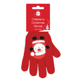 Giftmaker Childrens Christmas Gloves 12 Pack ANK60601 F