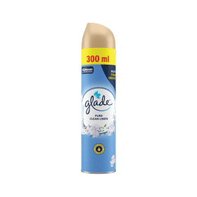 Glade Air Freshener Pure Clean Linen 300ml 12 Pack 852747 F