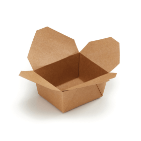 Go Pak Deli Box 1 Fold Top Small Kraft 450 Pack 885181 F