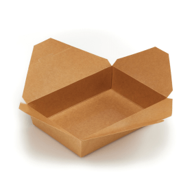 Go Pak Deli Box 2 Fold Top Large Kraft 280 Pack 885182 F