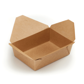 Go Pak Deli Box 3 Fold Top Extra Large Kraft 180 Pack 885183 F