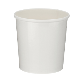 Go Pak Heavy Duty Soup Cup PP Lined 12oz White 500 Pack 885163 F
