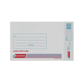 GoSecure Bubble Envelopes Size 4 White 10 Pack 921948 F