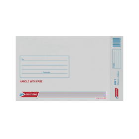 GoSecure Bubble Envelopes Size 7 White 10 Pack 921946 F
