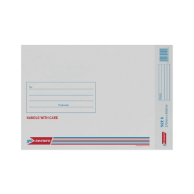 GoSecure Bubble Envelopes Size 8 White 10 Pack 921943 F