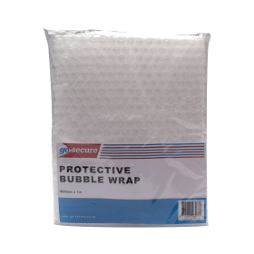 GoSecure Bubble Wrap Sheets 600mm x 1m Clear 6 Pack 493379 F
