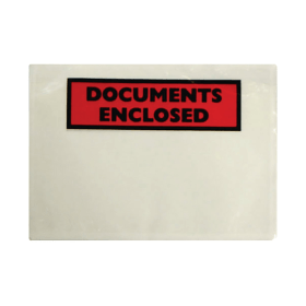 GoSecure Document Envelopes Documents Enclosed Self Adhesive A5 1000 Pack 100886 F