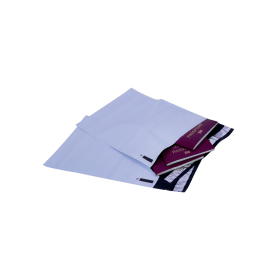 GoSecure Envelope Extra Strong Polythene 165mm x 240mm White 100 Pack 498258 F