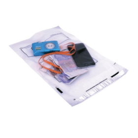 GoSecure Envelope Extra Strong Polythene 240mm x 320mm Clear 100 Pack 456461 F