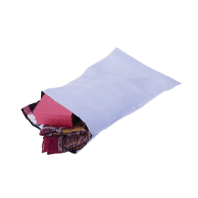 GoSecure Envelope Extra Strong Polythene 240mm x 320mm White 100 Pack 456462 F