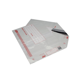 GoSecure Envelope Extra Strong Polythene 345mm x 430mm White 25 Pack 492559 F
