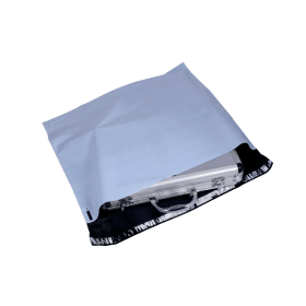 GoSecure Envelope Extra Strong Polythene 430mm x 400mm Grey 100 Pack 456464 F