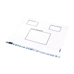 GoSecure Envelope Extra Strong Polythene 440mm x 320mm Clear 100 Pack 456468 F