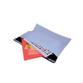 GoSecure Envelope Extra Strong Polythene 440mm x 320mm White 100 Pack 456463 F