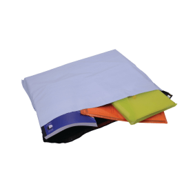 GoSecure Envelope Extra Strong Polythene 595mm x 430mm White 100 Pack 456467 F