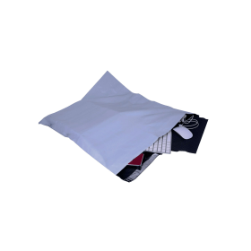 GoSecure Envelope Extra Strong Polythene 600mm x 700mm White 50 Pack 456460 F