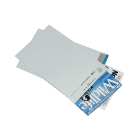 GoSecure Envelope Lightweight Polythene 235mm x 310mm Grey 100 Pack 498255 F