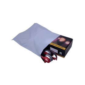 GoSecure Envelope Lightweight Polythene 335mm x 430mm Grey 100 Pack 498257 F