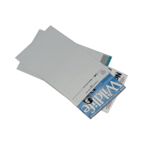 GoSecure Envelope Lightweight Polythene 595mm x 430mm Grey 100 Pack 150942 F