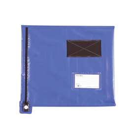 GoSecure Flat Mailing Pouch 355mm x 381mm Blue 103418 F