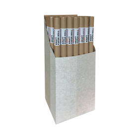 GoSecure Kraft Paper Roll 750mm x 2.5m Brown 50 Pack 493374 F