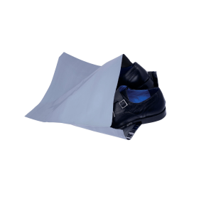 GoSecure Mailing Bag Lightweight Polythene 335mm x 430mm Grey 500 Pack 411350 F