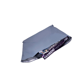 GoSecure Mailing Bag Lightweight Polythene 715mm x 585mm Grey 250 Pack 411351 F