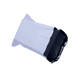 GoSecure Mailing Bag Strong Polythene Mailing Bag 335mm x 430mm White 100 Pack 411356 F