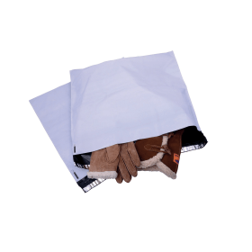 GoSecure Mailing Bag Strong Polythene Mailing Bag 460mm x 430mm White 100 Pack 411354 F