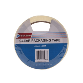 GoSecure Packaging Tape 50mm x 66m Clear 6 Pack 493382 F