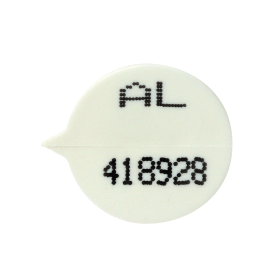 GoSecure Security Seals Numbered Round White 500 Pack 101313 F