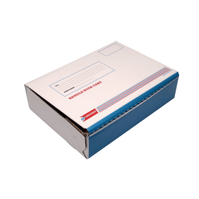 GoSecure Single Wall Post Box Size B 318mm x 224mm x 80mm White 20 Pack 492555 F