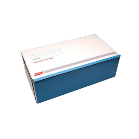 GoSecure Single Wall Post Box Worldwide Size 475mm x 250mm x 150mm White 15 Pack 492557 F