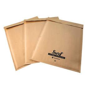 GoSecure Size G4 Surf Kraft Paper Mailer 240mmmm x 330mm Brown 100 Pack 560561 F
