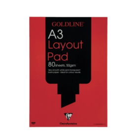 Goldline Layout Pad 80 Sheets A3 103120 F