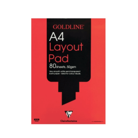 Goldline Layout Pad 80 Sheets A4 156342 F
