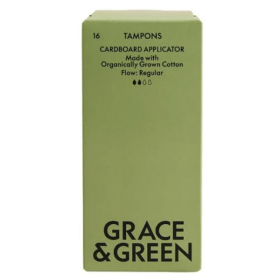 Grace Green Applicator Tampons Regular 16 Pack 914341 F