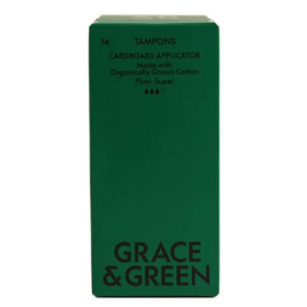 Grace Green Applicator Tampons Super 14 Pack 914340 F