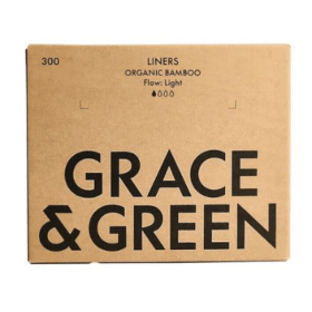 Grace Green Bulk Bamboo Liners 300 Pack 914333 F