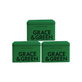 Grace Green Durable Display Tin Forest Green 3 Pack EHC03545 F