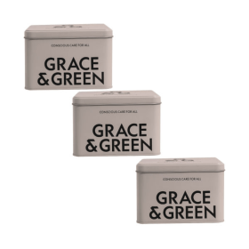 Grace Green Durable Display Tin Stone 3 Pack EHC03544 F