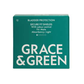 Grace Green Male Bladder Support Shield Light 12 Pack EHC26910 F