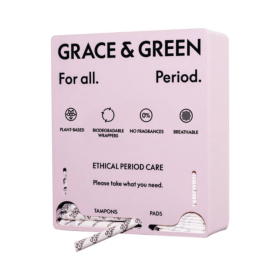 Grace Green Standard Pad And Tampon Dispenser Clay EHC09935 F