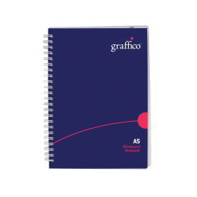 Graffico Notebook Wirebound Ruled 160 Pages A5 367982 F